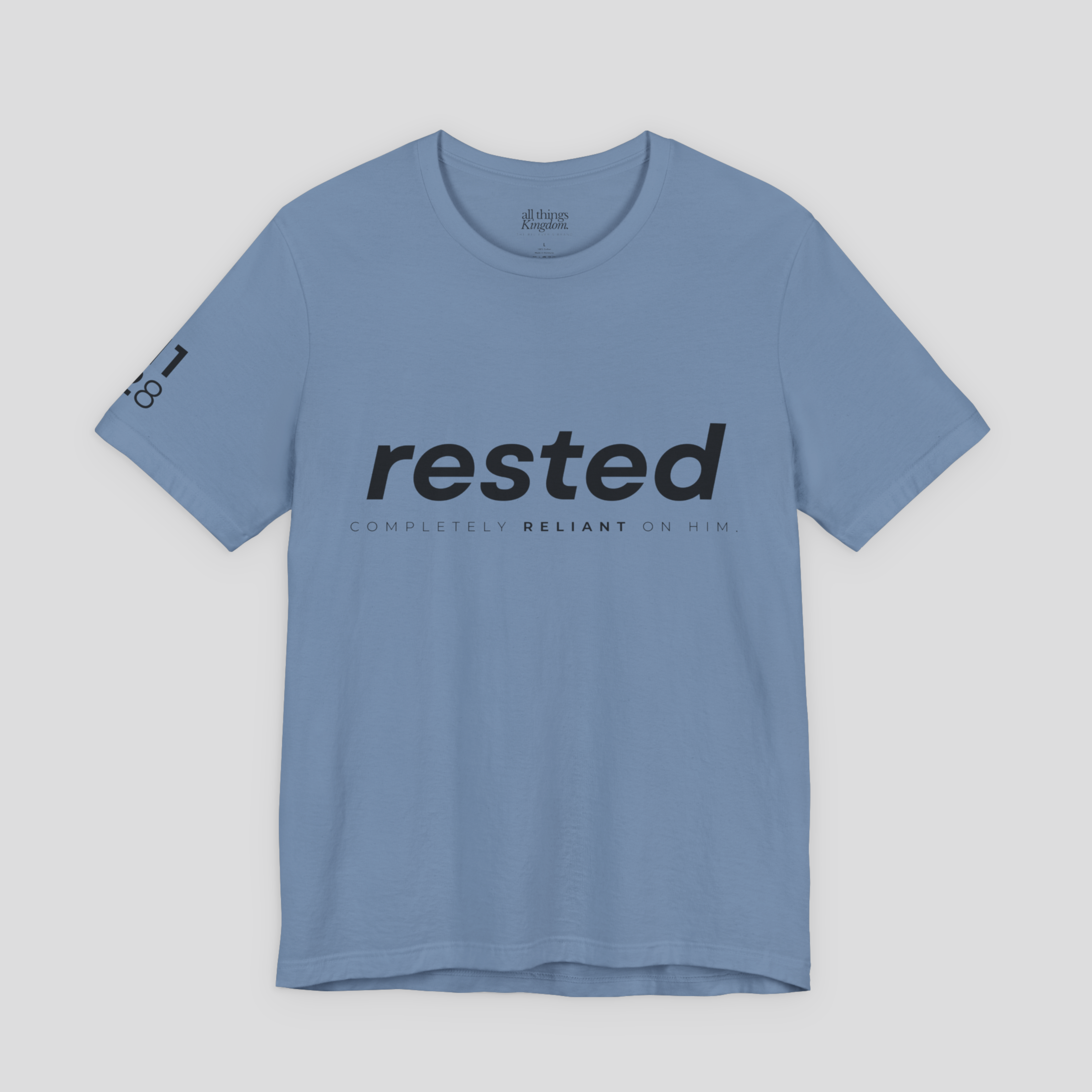 Rested Tee - True Blue