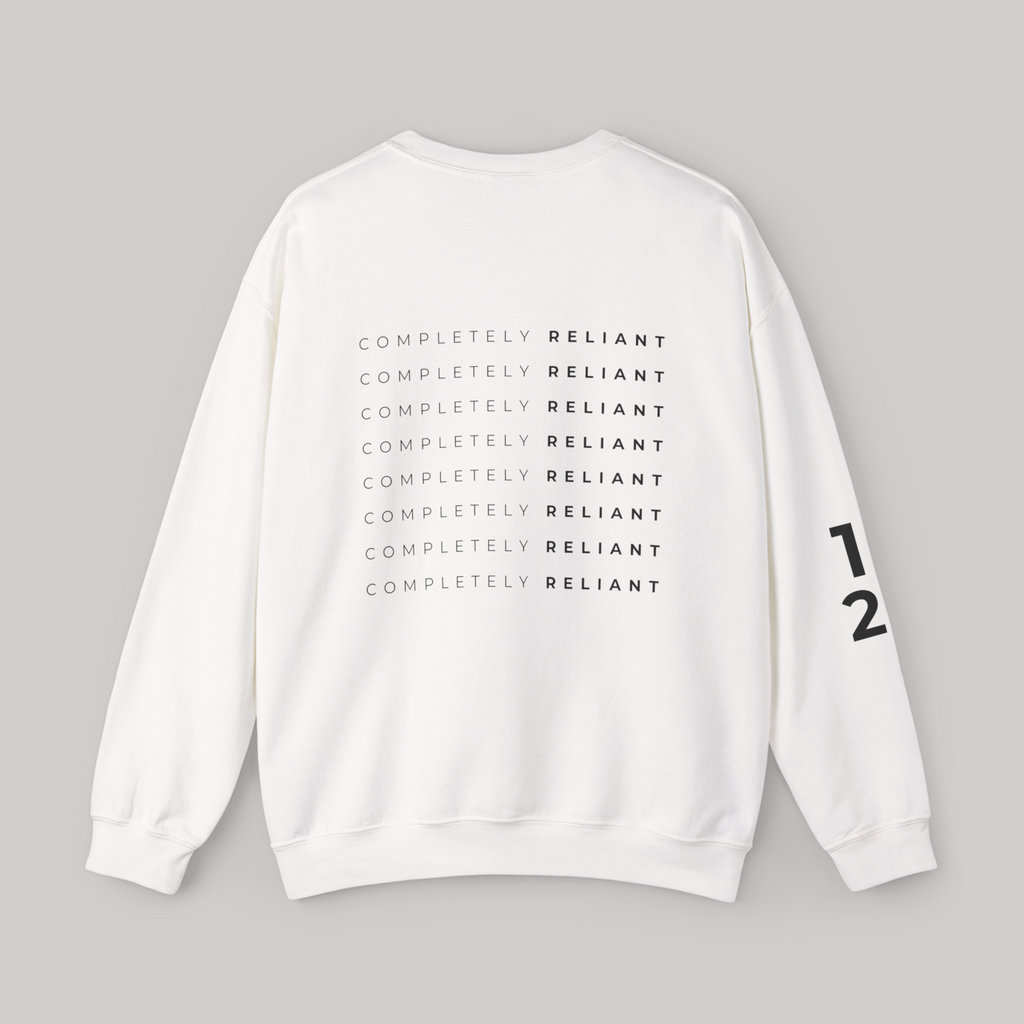 Rested Cozy Crewneck - White