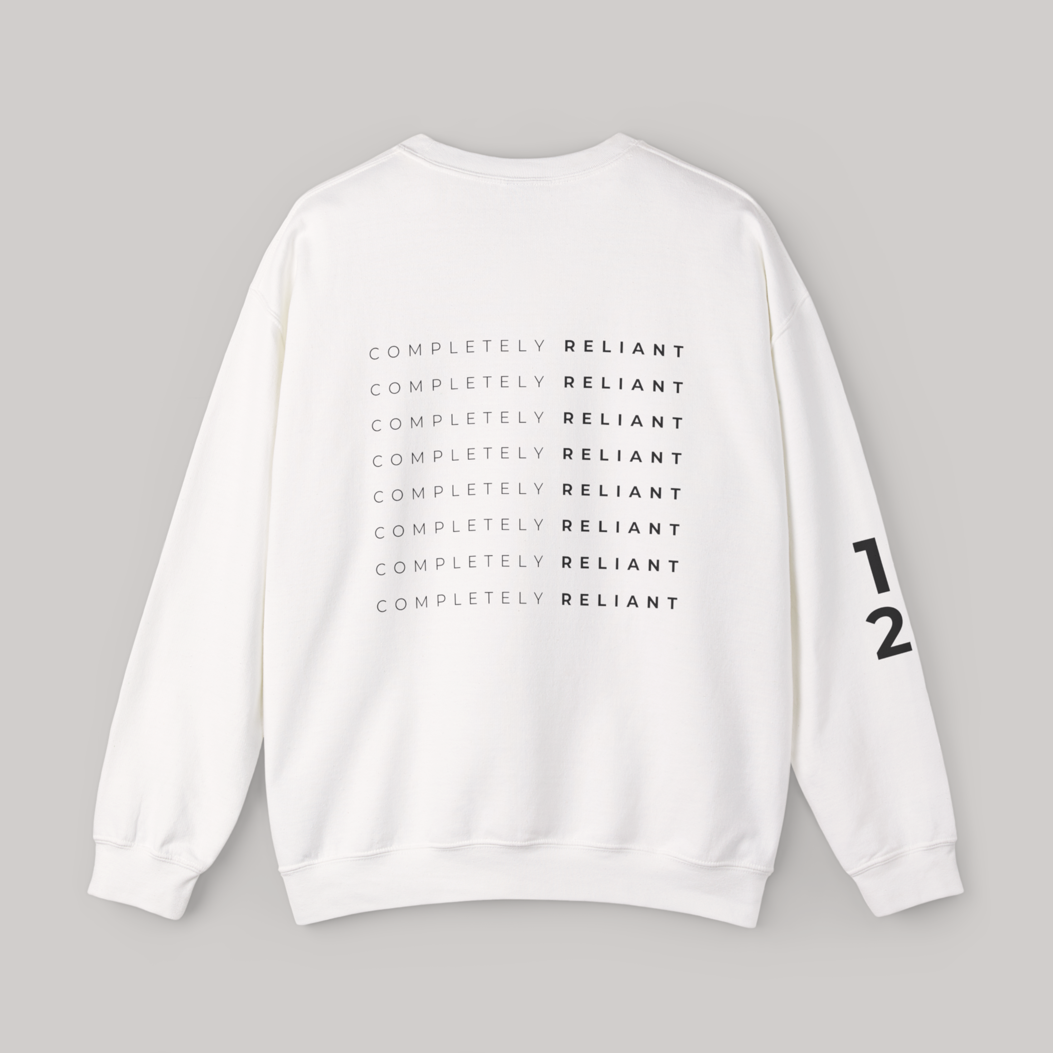Rested Cozy Crewneck - White