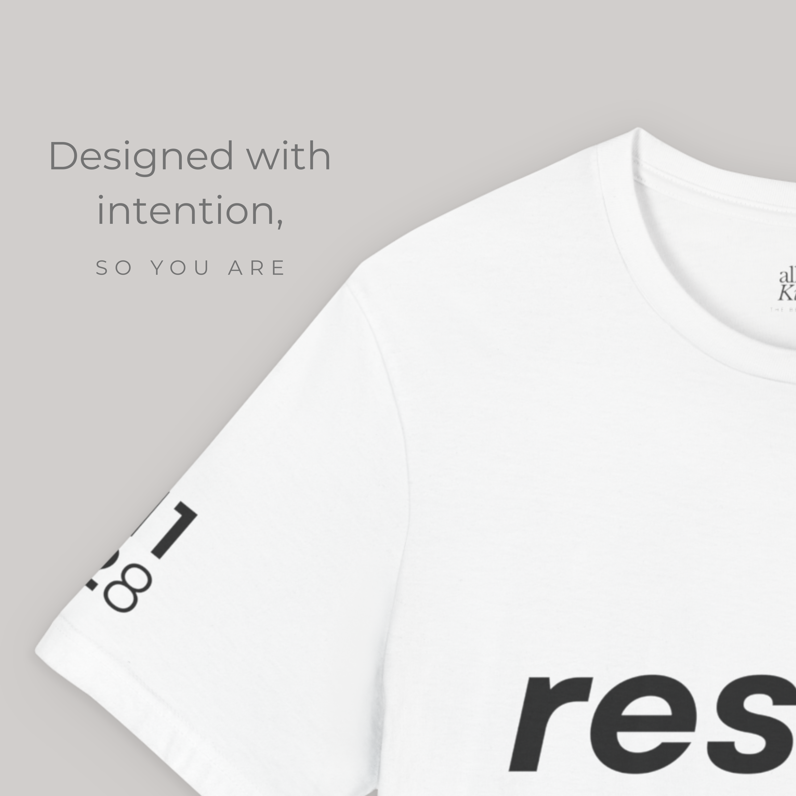 Rested Tee - White