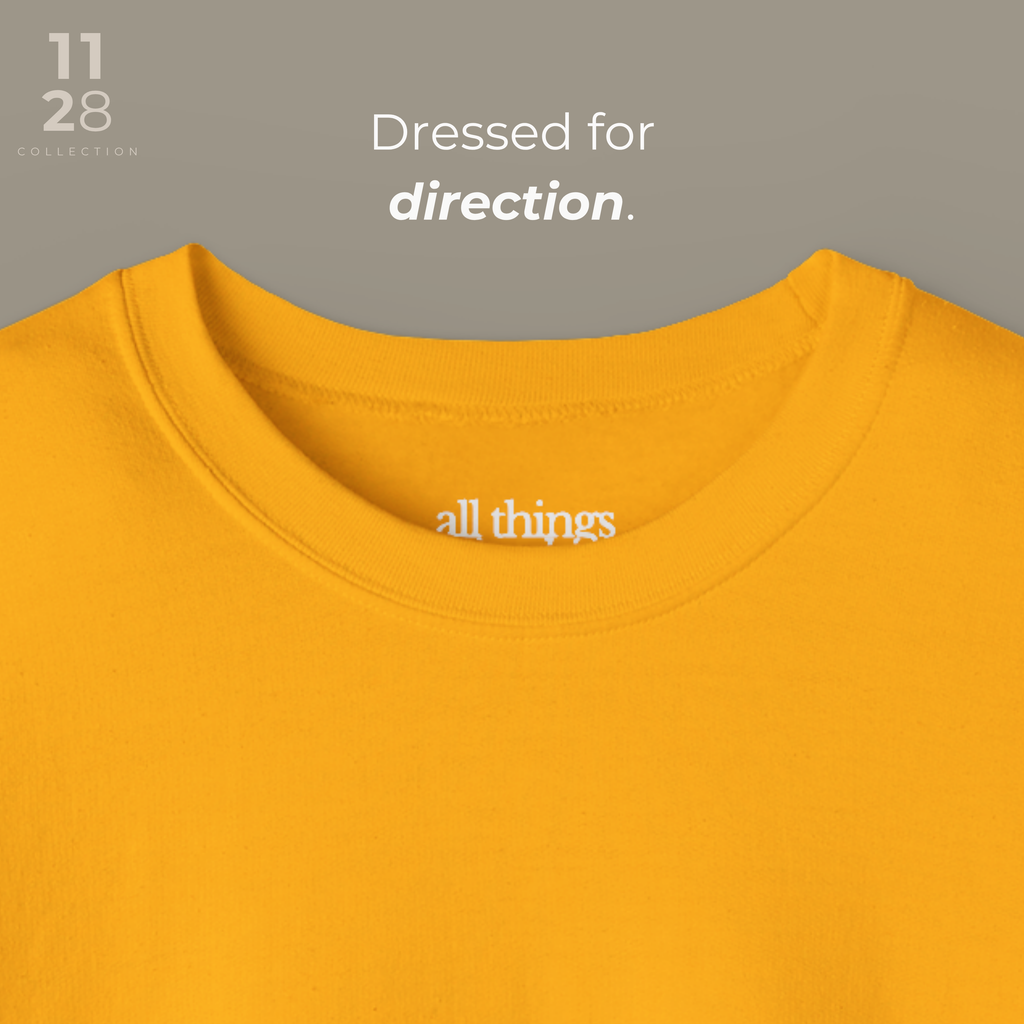 Rested Cozy Crewneck - Harvest Yellow