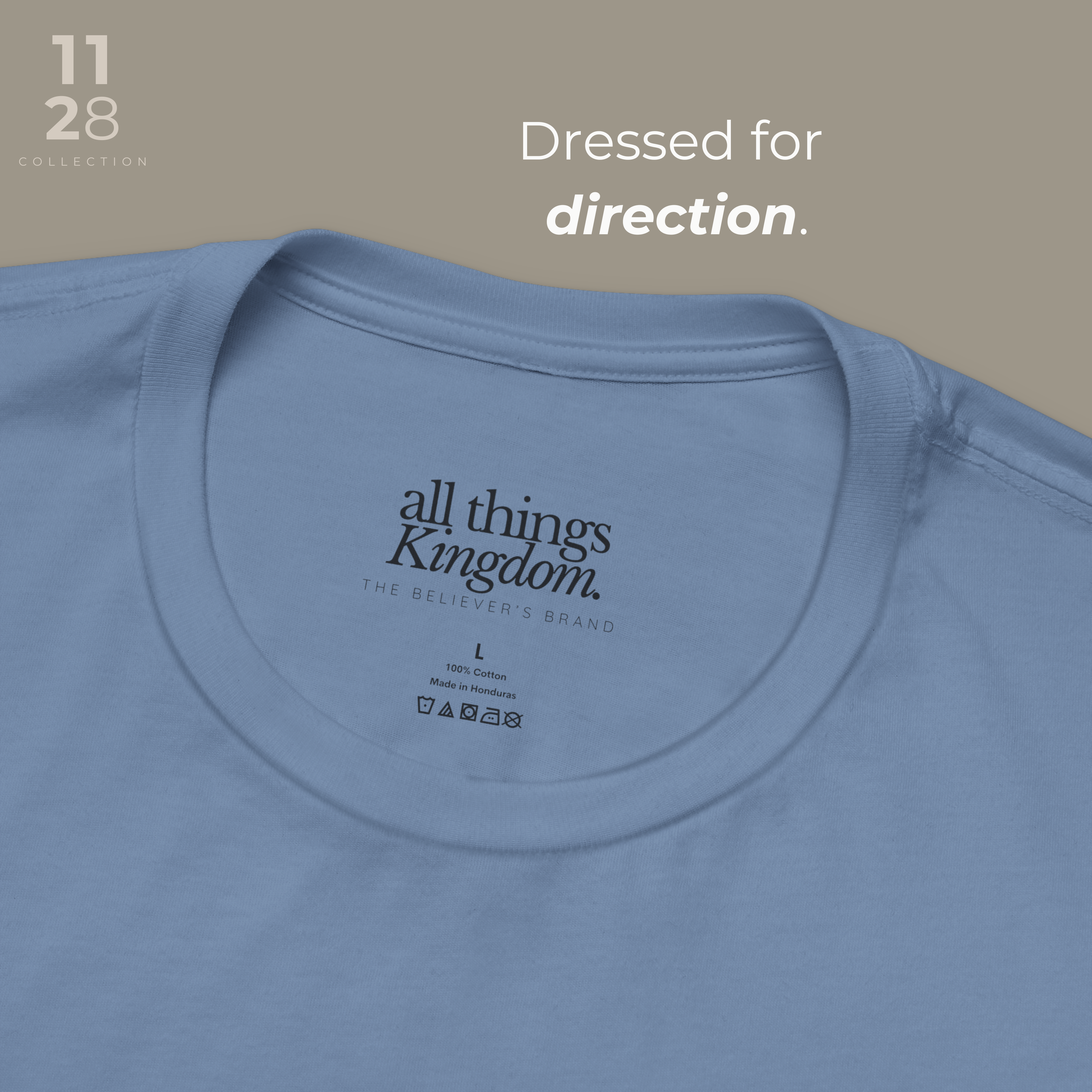 Rested Tee - True Blue
