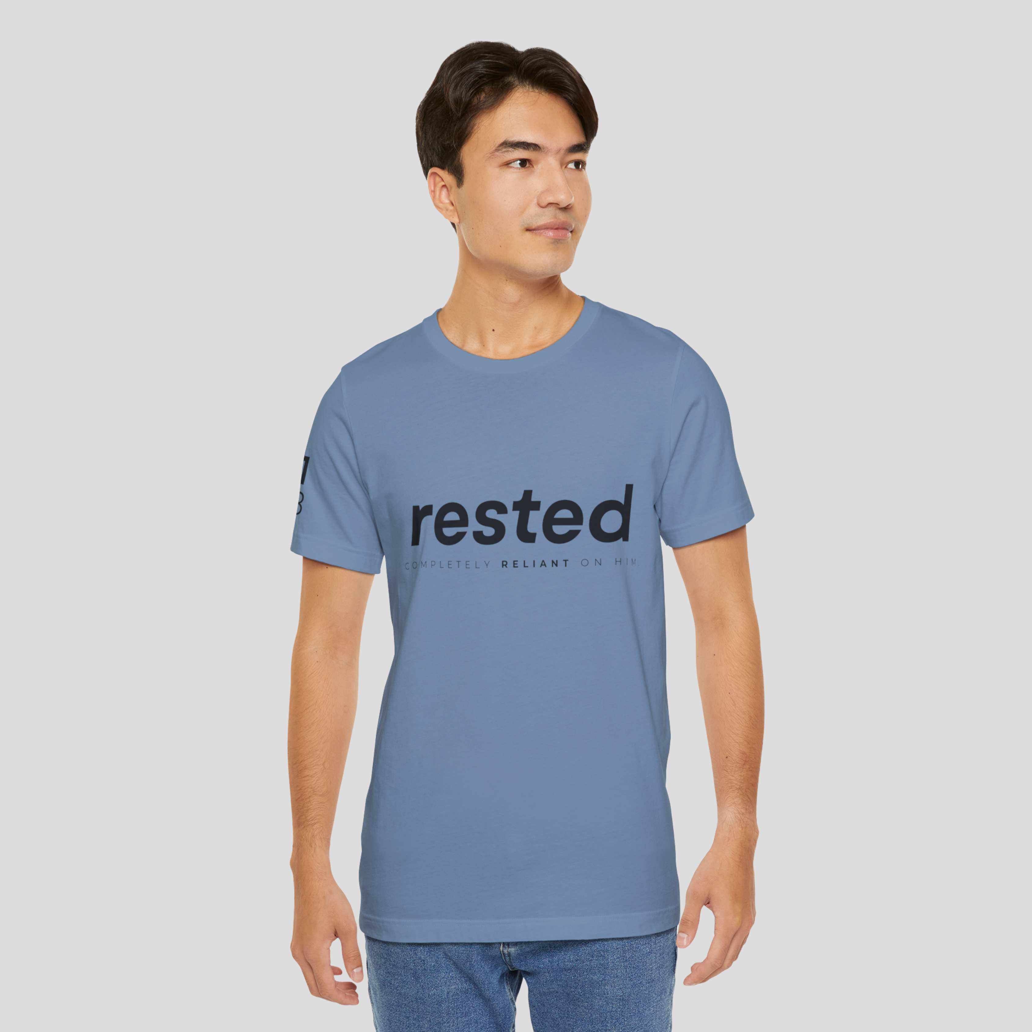 Rested Tee - True Blue