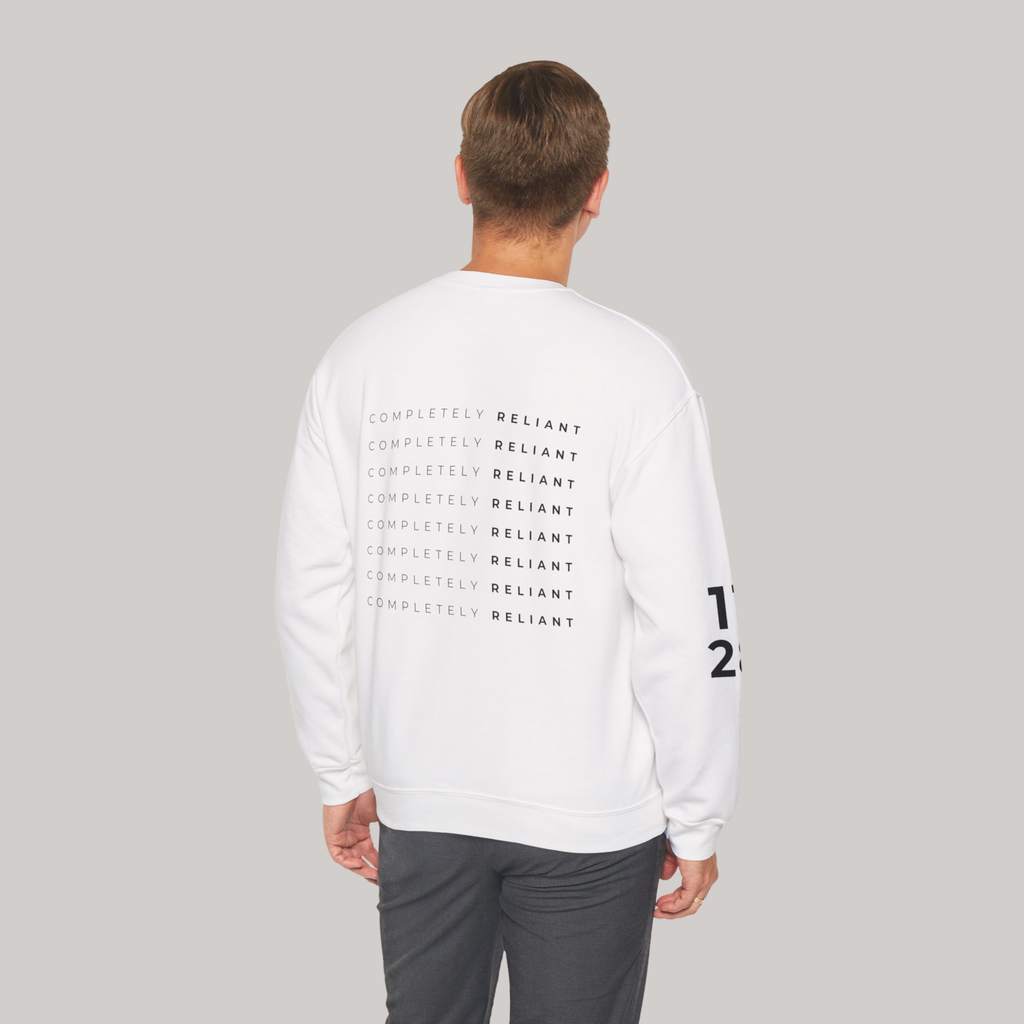 Rested Cozy Crewneck - White
