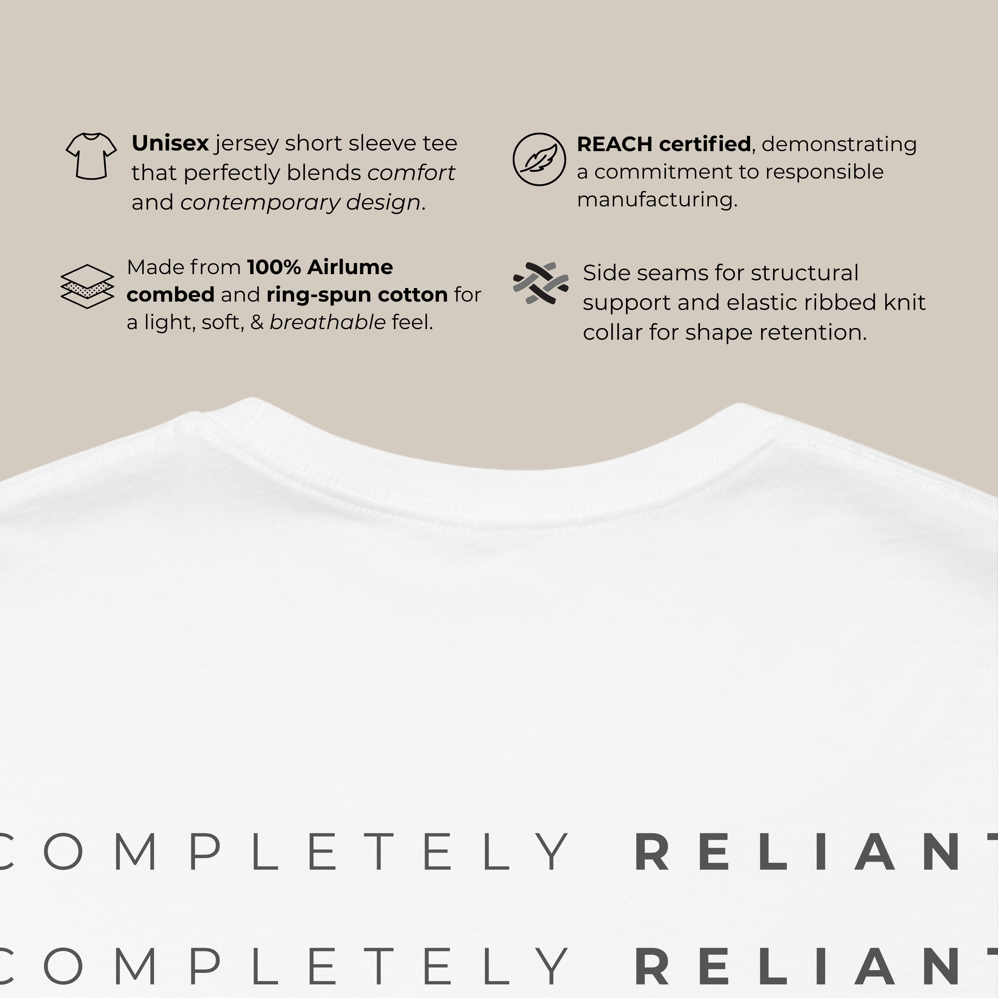 Rested Tee - White