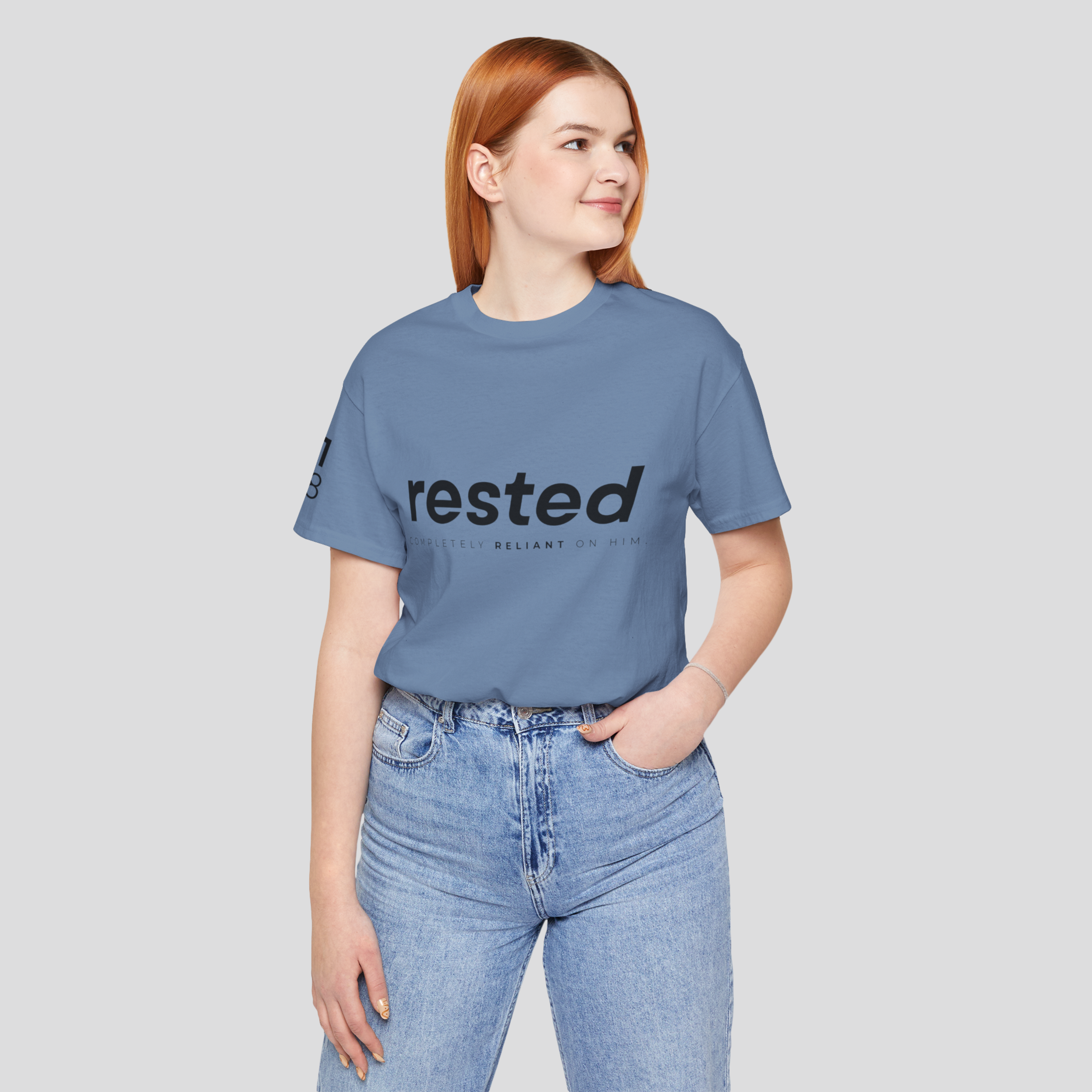 Rested Tee - True Blue