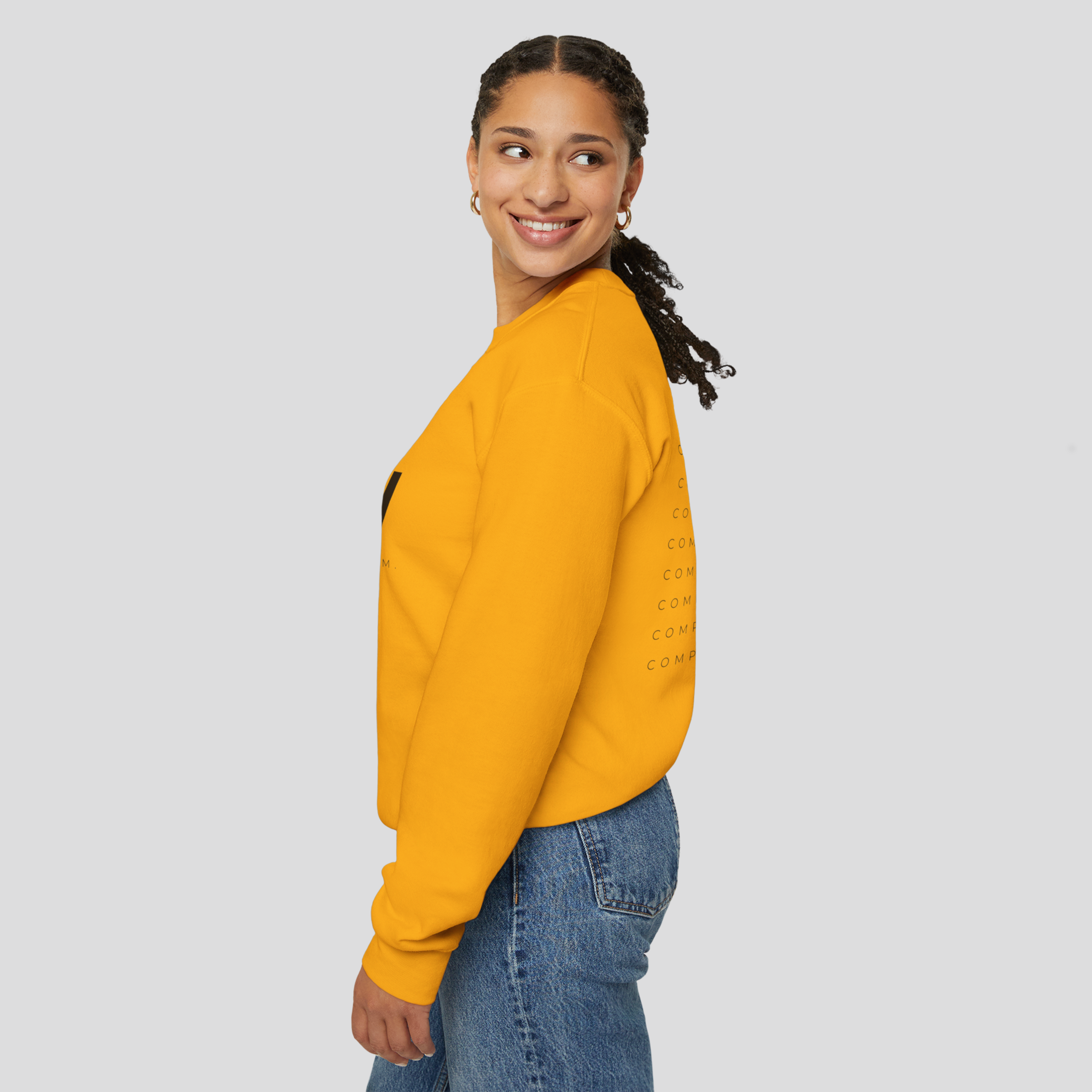 Rested Cozy Crewneck - Harvest Yellow