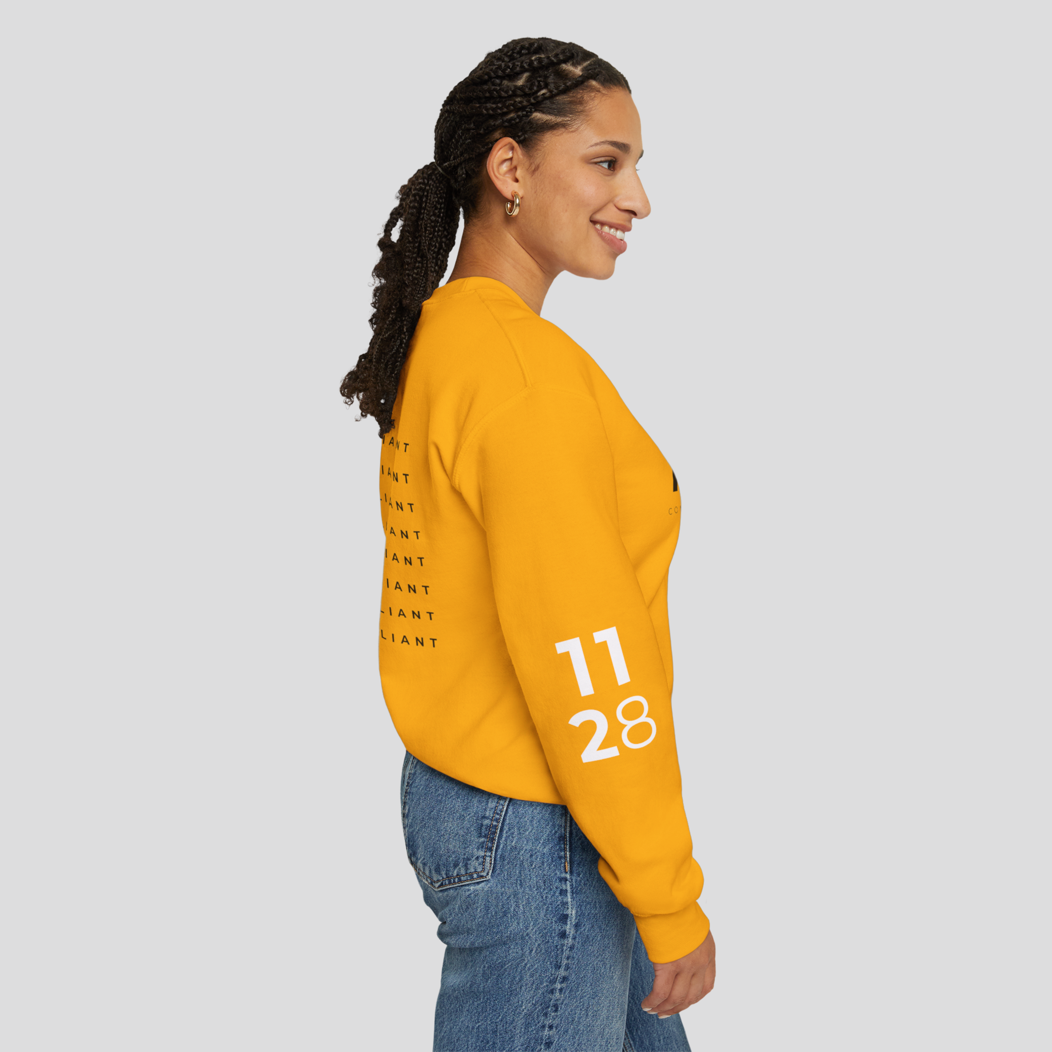 Rested Cozy Crewneck - Harvest Yellow